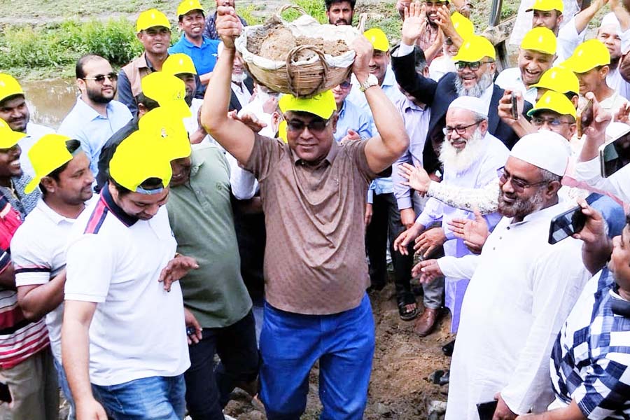 ঐতিহাসিক তিলকখালি খাল খনন কাজের উদ্বোধন