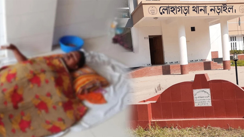 লোহাগড়ায় বটি দিয়ে স্বামীর পুরুষাঙ্গ কেটে দেওয়ায় স্ত্রী আটক