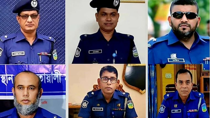 ময়মনসিংহে ৬ থানার ওসিকে একযোগে বদলি