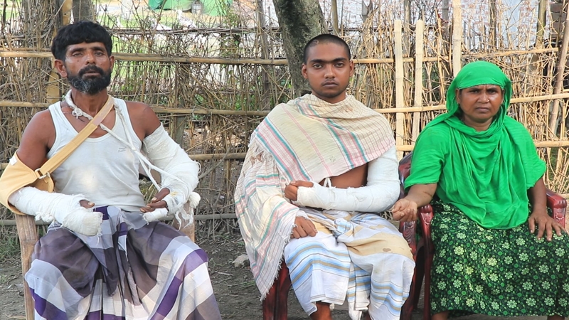 আটঘরিয়ায় জমি নিয়ে বিরোধে সংঘর্ষ-ভাঙচুর