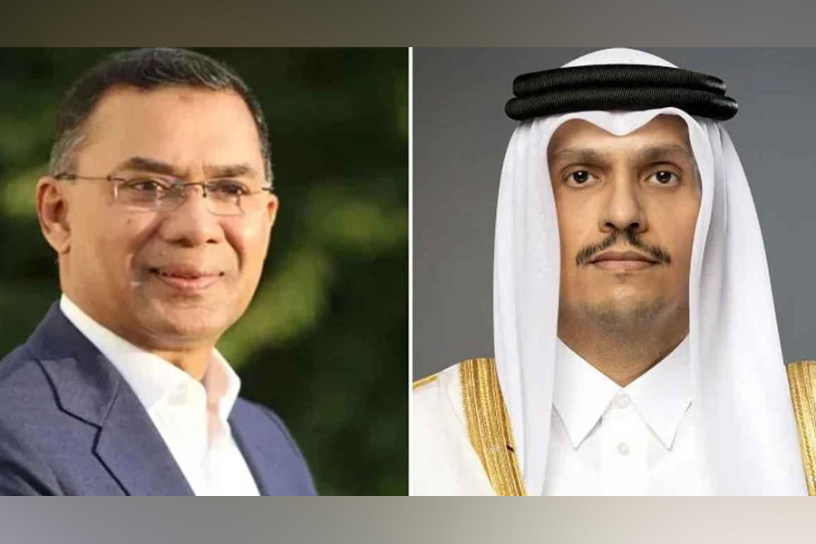 কাতারের প্রধানমন্ত্রীর অভিনন্দন বার্তা পেলেন তারেক রহমান