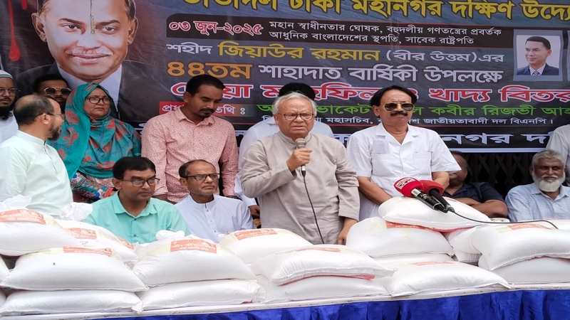 শেখ হাসিনার বাজেটের সাথে প্রস্তাবিত বাজেটের পার্থক্য নেই: রিজভী