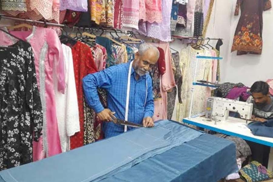 রাজশাহীর দর্জিপাড়ায় ঈদ আনন্দ