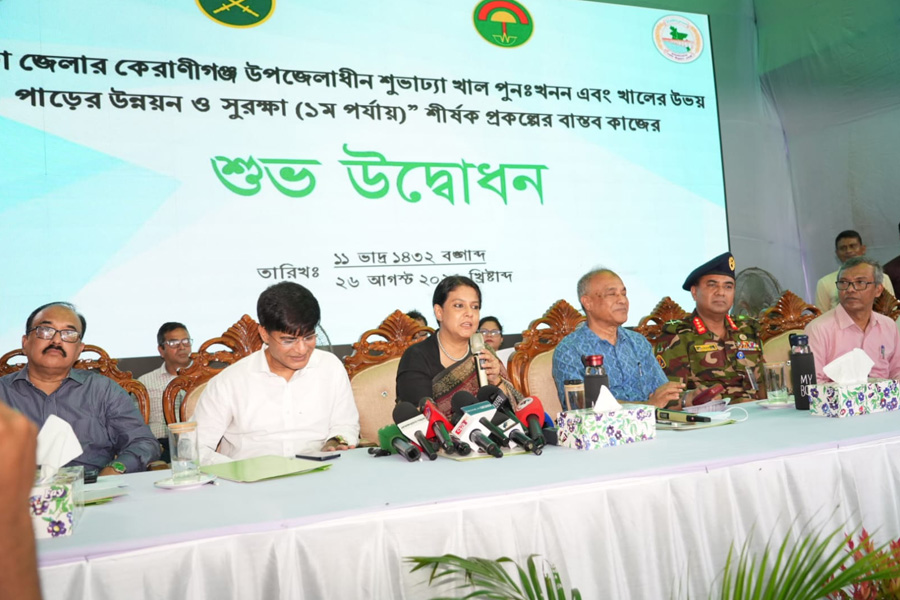 জাতীয় স্বার্থে ধলেশ্বরী ও বুড়িগঙ্গা খাল পুনরুদ্ধার করতে হবে :  রিজওয়ানা হাসান