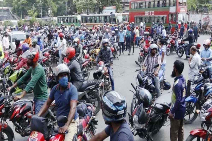 মোটরসাইকেল রাইডশেয়ার চালকদের জন্য সুখবর