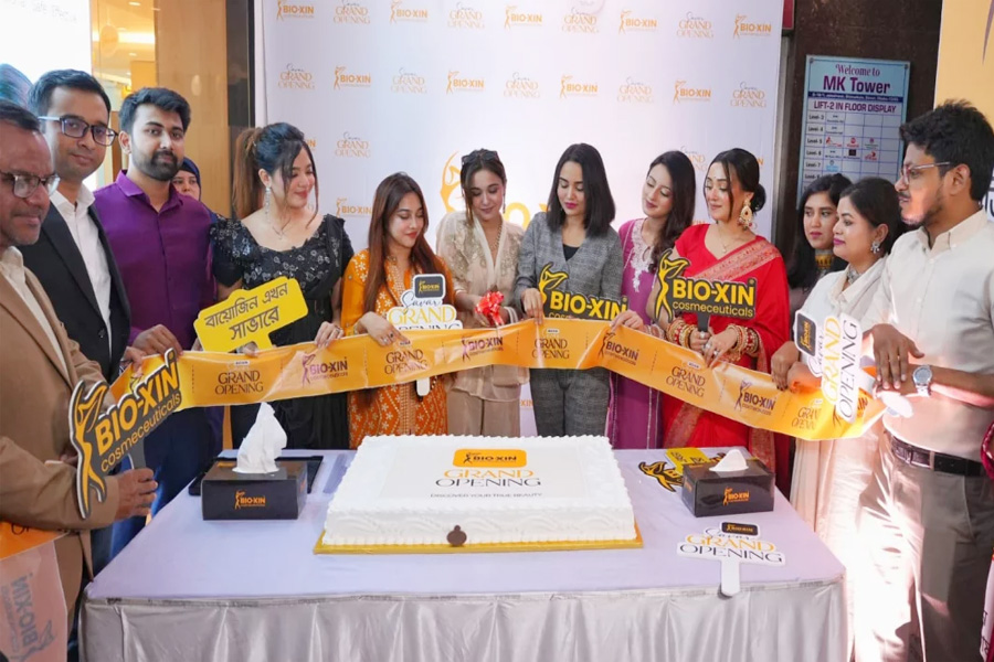 সাভারে আনুষ্ঠানিক যাত্রা শুরু করলো বায়োজিন কসমেসিউটিক্যালস