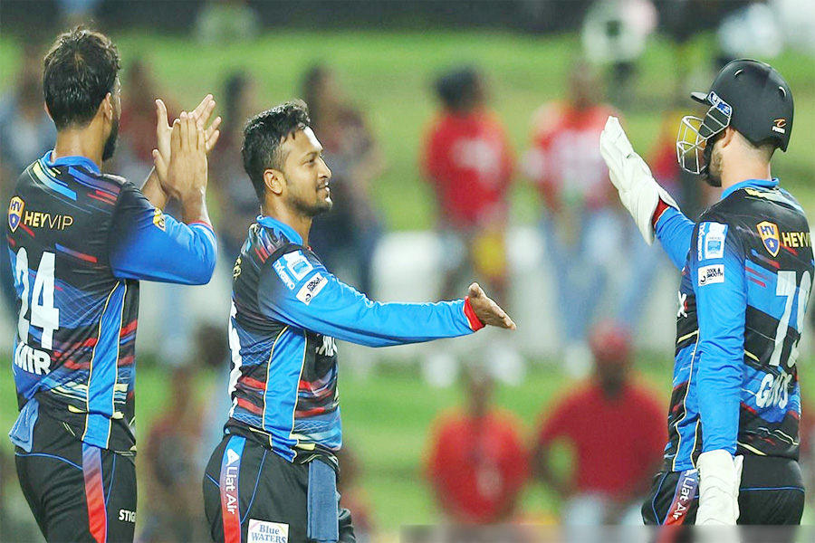 সাকিবের নিয়ন্ত্রিত বোলিংয়েও জয় পেল না অ্যান্টিগা