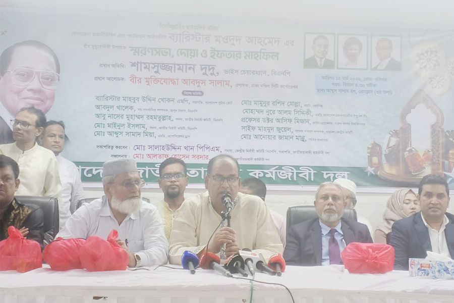 স্বাধীনতা ও গণতন্ত্র রক্ষায় সরকারকে সমর্থনের আহ্বান দুদুর