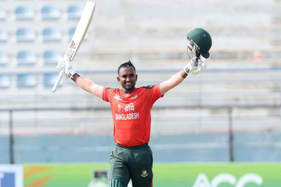 সোহানের ঝড়ো ব্যাটিংয়ে বাংলাদেশ ‘এ’ দল জয়ী