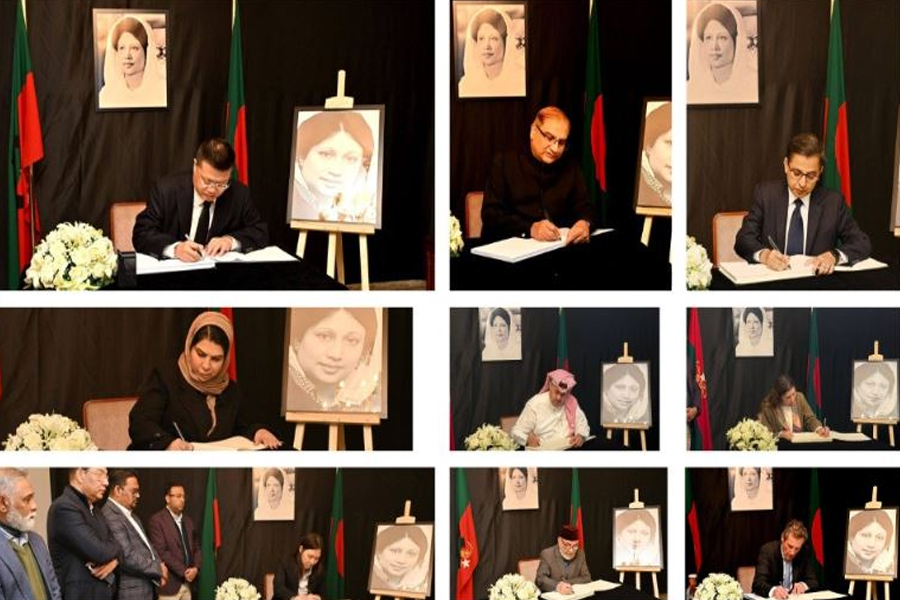 খালেদা জিয়ার মৃত্যুতে শোক জানিয়ে কূটনীতিকদের স্বাক্ষর