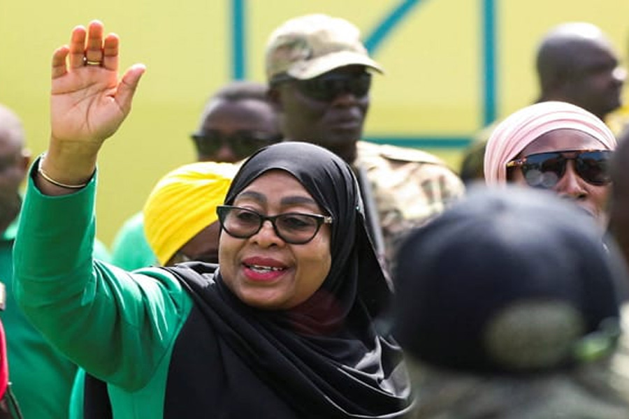 বিতর্কিত নির্বাচনে ফের তানজানিয়ার প্রেসিডেন্ট সামিয়া