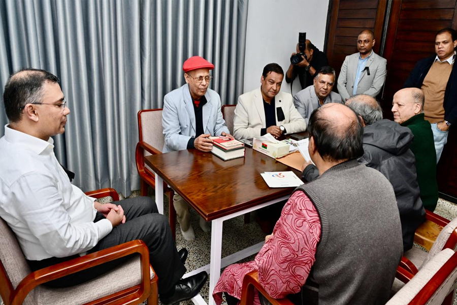 তারেক রহমানের সঙ্গে জাতীয় প্রেসক্লাবের নেতৃবৃন্দের সাক্ষাৎ