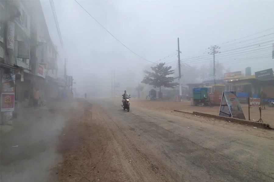 তেঁতুলিয়ায় তাপমাত্রা নেমেছে ৮ দশমিক ৫ ডিগ্রিতে
