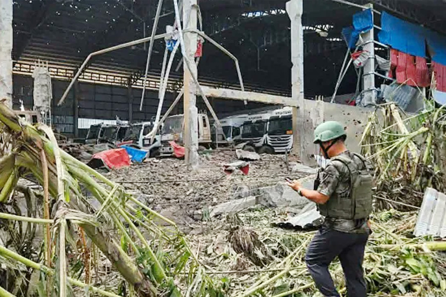 থাইল্যান্ড-কম্বোডিয়া সীমান্তে আবারও সংঘর্ষ