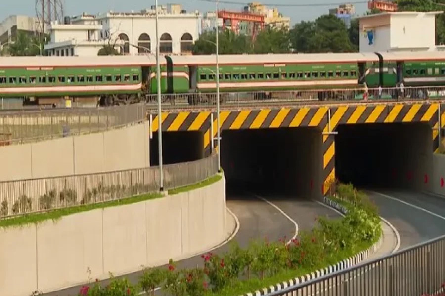 টিটিপাড়ায় ৬ লেনের আন্ডারপাস উদ্বোধন