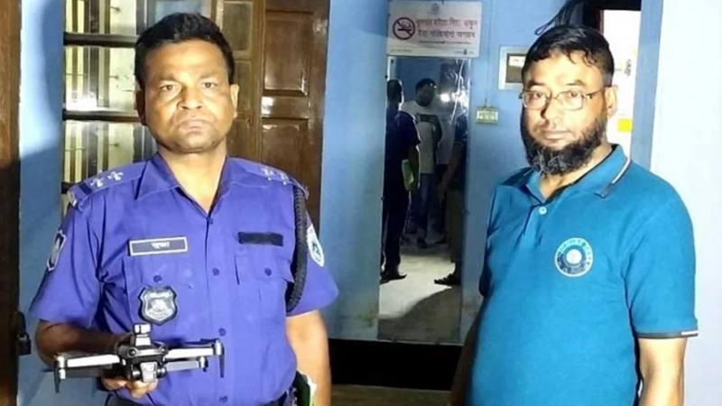 হিলি সীমান্তে ধানক্ষেত থেকে ‘ভারতীয় ড্রোন’ উদ্ধার