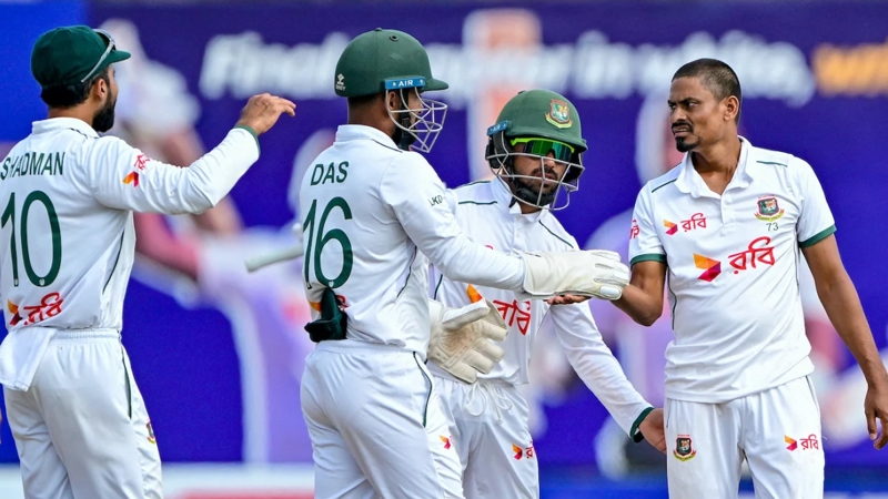 প্রথম টেস্টে লঙ্কানদের বিরুদ্ধে টাইগারদের ড্র