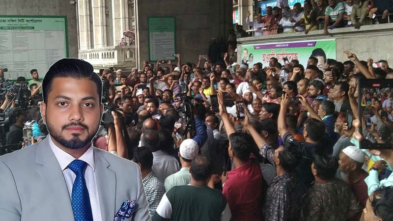 নগরভবনে ইশরাক, উজ্জীবিত আন্দোলনকারীরা