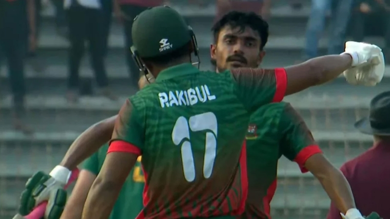 দক্ষিণ আফ্রিকাকে হারালো বাংলাদেশ