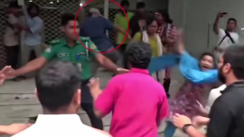 চট্টগ্রামে নারীকে লাথি মারা যুবক ছাত্র শিবিরের কর্মী