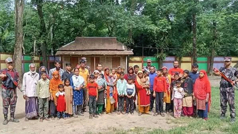 সিলেট সীমান্ত দিয়ে ১৫৩ জনকে পুশইন করল বিএসএফ