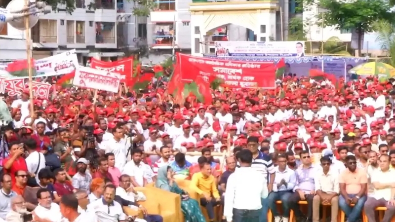 বগুড়ায় তারুণ্যের সমাবেশ শুরু