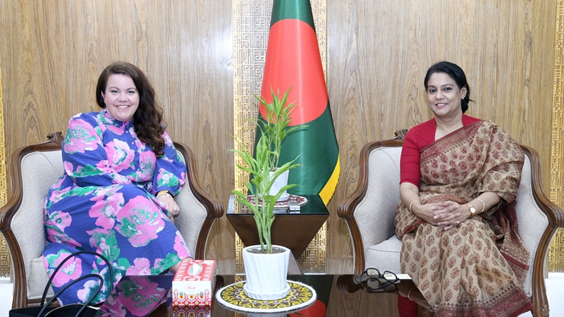 পরিবেশ উপদেষ্টার সঙ্গে নরওয়ের স্টেট সেক্রেটারির বৈঠক