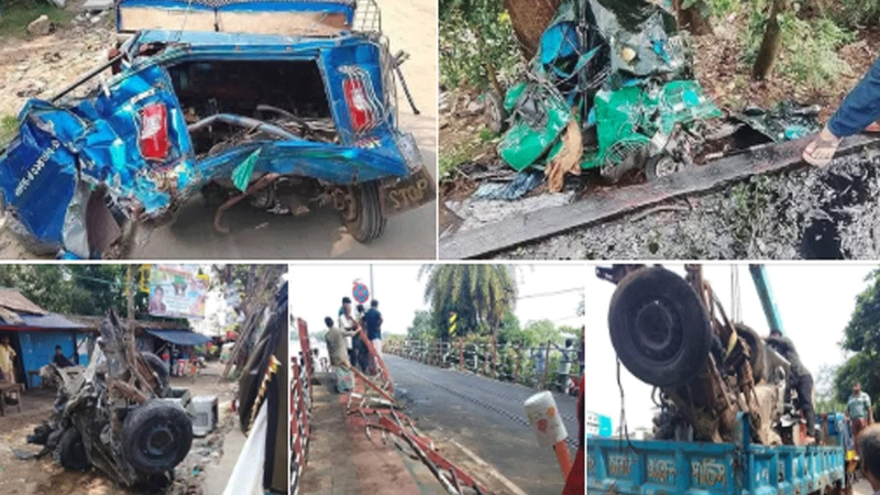কালুরঘাটে ট্রেন দুর্চাঘটনায় চালকসহ চারজন বরখাস্ত