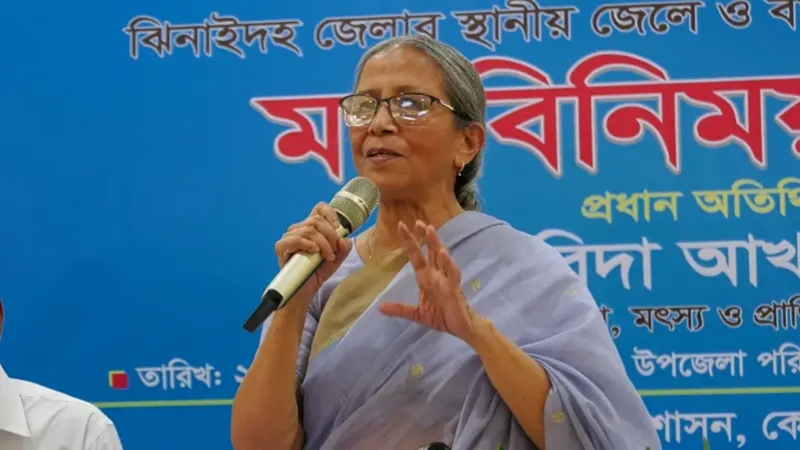 মন্ত্রণালয়ে আমরাও আপনাদের মতো অসহায়:  উপদেষ্টা ফরিদা