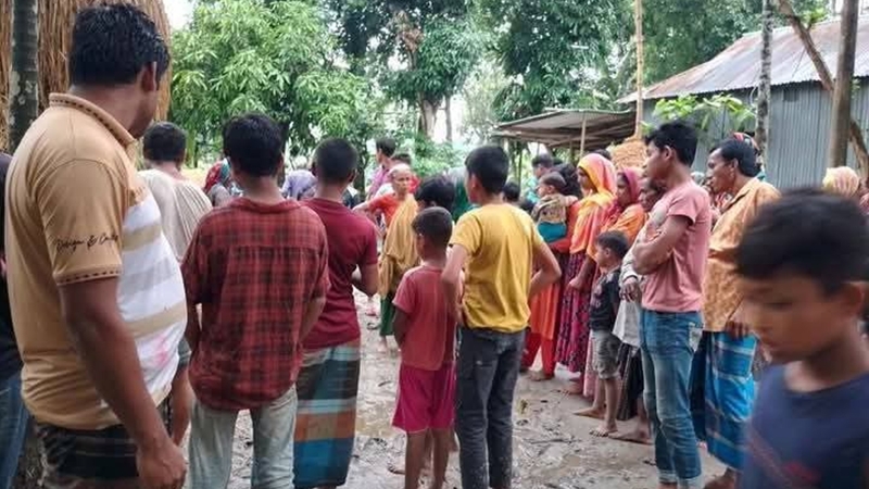 কু‌ড়িগ্রা‌মে বজ্রপাতে গৃহবধূর মৃত্যু