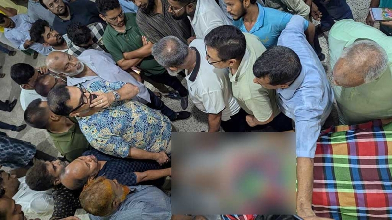 বাড্ডায় বিএনপি নেতাকে গুলি করে হত্যা