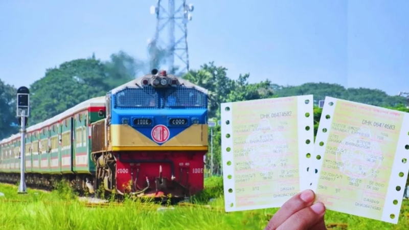 ঈদ উপলক্ষ্যে ট্রেনের আগাম টিকিট বিক্রি শুরু