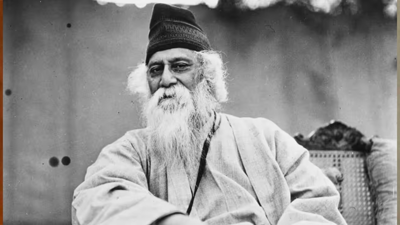 আজ বিশ্বকবি রবীন্দ্রনাথ ঠাকুরের ১৬৪তম জন্মজয়ন্তী