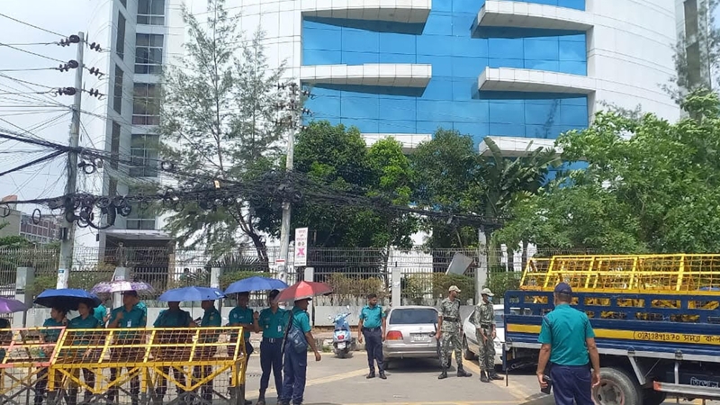 এনসিপির বিক্ষোভ ঘিরে ইসিতে নিরাপত্তা জোরদার
