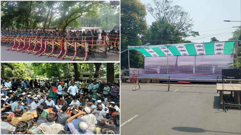 দুপুরের সমাবেশ ঘিরে যমুনার আশপাশে বাড়তি সতর্কতা