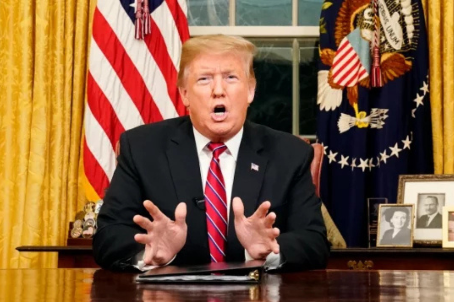 পশ্চিম তীরে ইসরায়েলের দখলদারিত্ব নিয়ে আপত্তি জানিয়েছেন ট্রাম্প