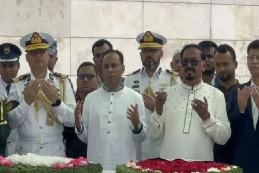 জিয়াউর রহমান-খালেদা জিয়ার সমাধিতে স্পিকার ও ডেপুটি স্পিকারের শ্রদ্ধা