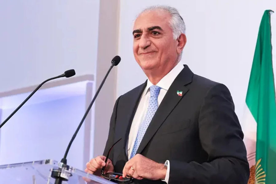 ইরানে সরকার পতন হলেই নেতৃত্ব দেবেন রেজা পাহলভি