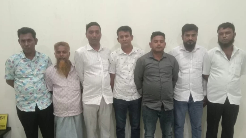 ফরিদপুরে আ’লীগের ৭ নেতাকর্মী গ্রেপ্তার