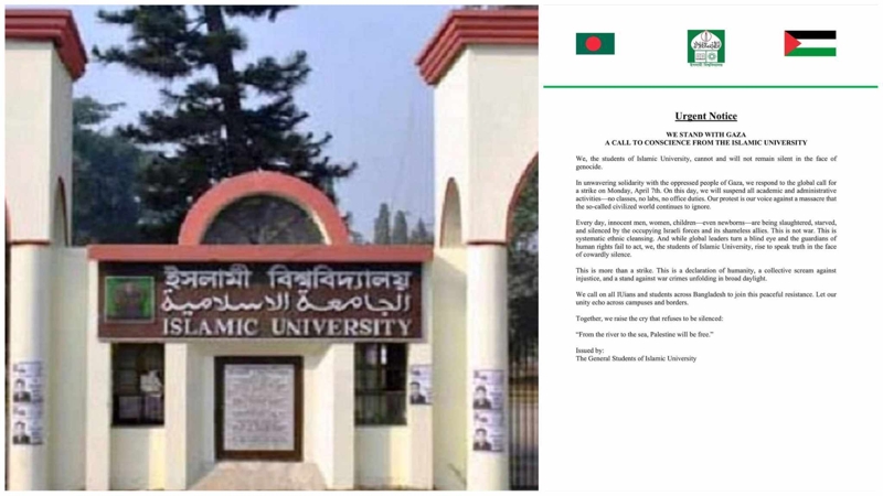 প্রতিবাদে ইবি শিক্ষার্থীদের গ্লোবাল ধর্মঘটে সংহতি