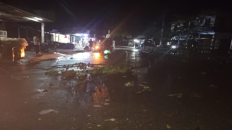 কুড়িগ্রামে কাল বৈশাখী ঝড়ের তাণ্ডবে ব্যাপক ক্ষয়ক্ষতি