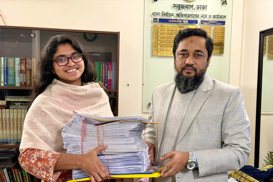 মনোনয়নপত্র জমা দিলেও শঙ্কায় তাসনিম জারা