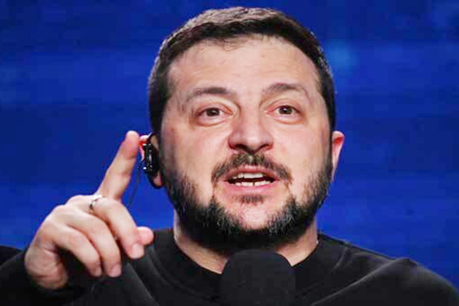 শান্তি চুক্তি স্বাক্ষরের পর ইউক্রেনে নির্বাচন হবে: জেলেনস্কি