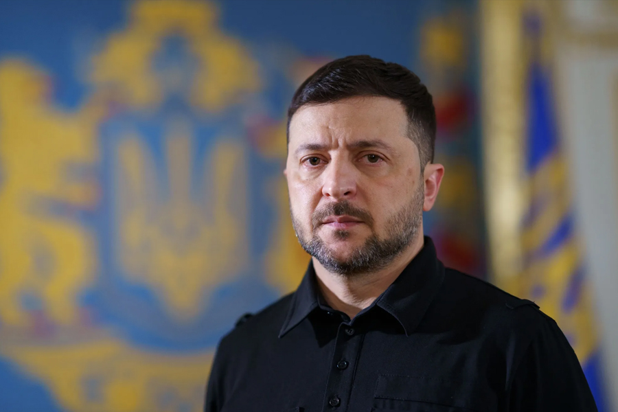 যুক্তরাষ্ট্রের প্রস্তাবে সন্দিহান জেলেনস্কি