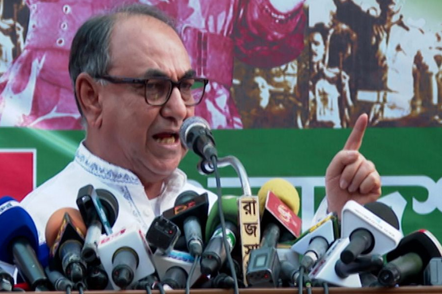 বিএনপির ষড়যন্ত্র করার ইতিহাস নেই : মির্জা আব্বাস