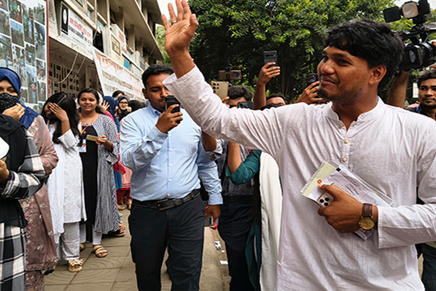ছাত্রদল সমর্থিত প্যানেলের জরুরি সংবাদ সম্মেলন