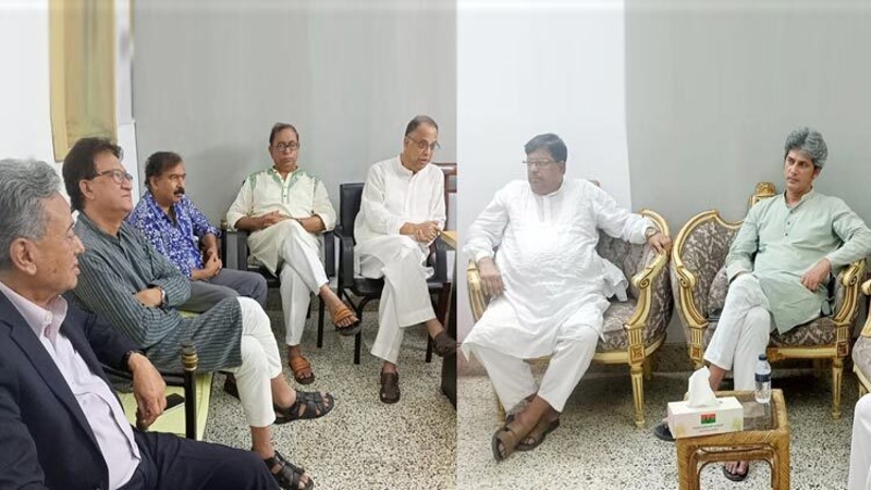 গণতন্ত্র মঞ্চের সঙ্গে বৈঠক করেছে বিএনপি