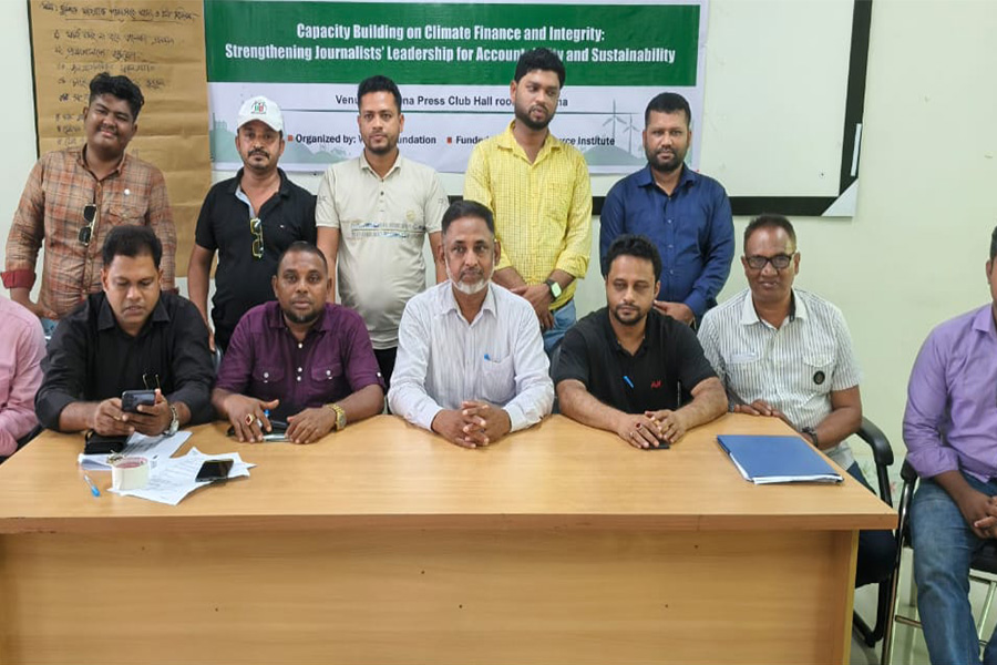বরগুনায় ৪০ সাংবাদিকের অংশগ্রহণে ‘ক্লাইমেট ফাইন্যান্স ও ইন্টিগ্রিটি’ প্রশিক্ষণ
