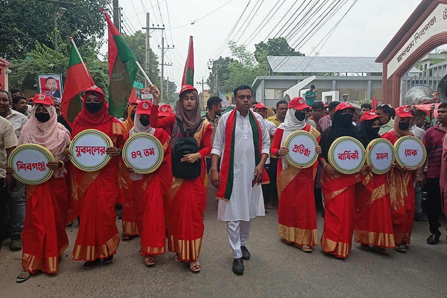 শিবগঞ্জে যুবদলের প্রতিষ্ঠাবার্ষিকী পালিত