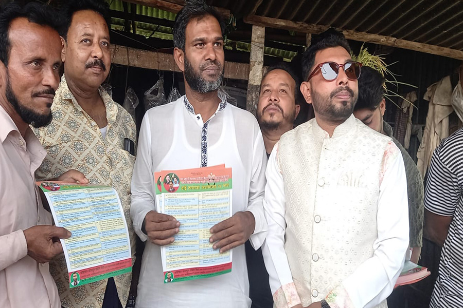 শিবচরে বিএনপির মনোনয়ন প্রত্যাশী হান্নান মিয়ার গনসংযোগ